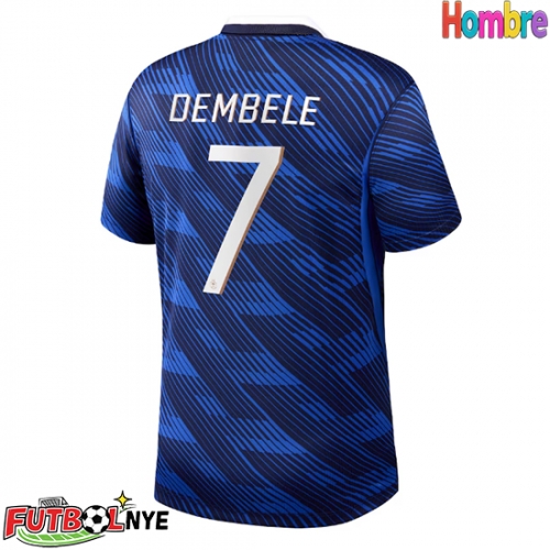 Camiseta Francia Ousmane Dembele #7 Primera Equipación Mundial 2026 manga corta